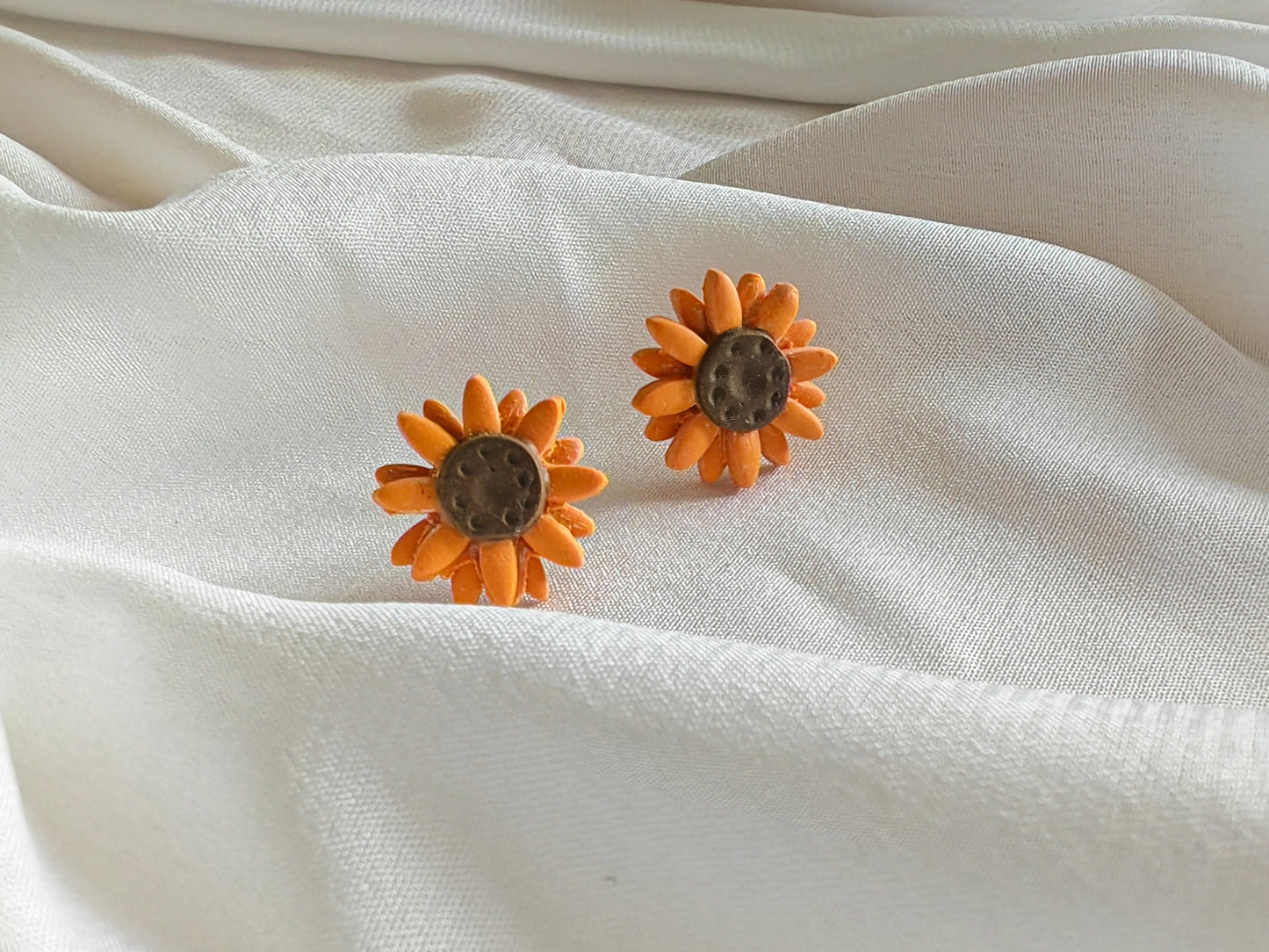 Sunflower Stud Earrings