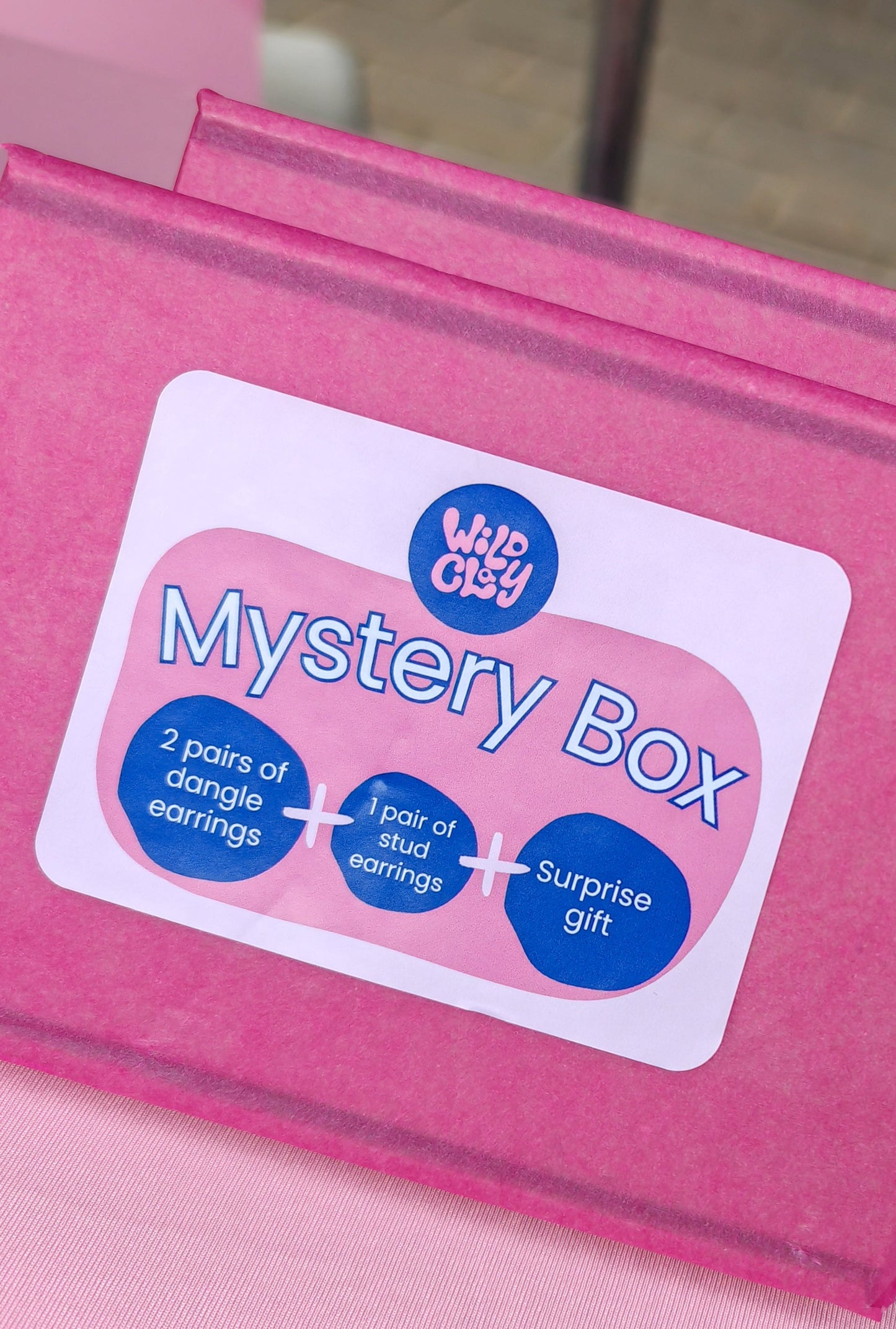 Pick Your Aesthetic: Wild Clay Mystery Box - 2 Dangles, 1 Studs, 1 Surprise Gift