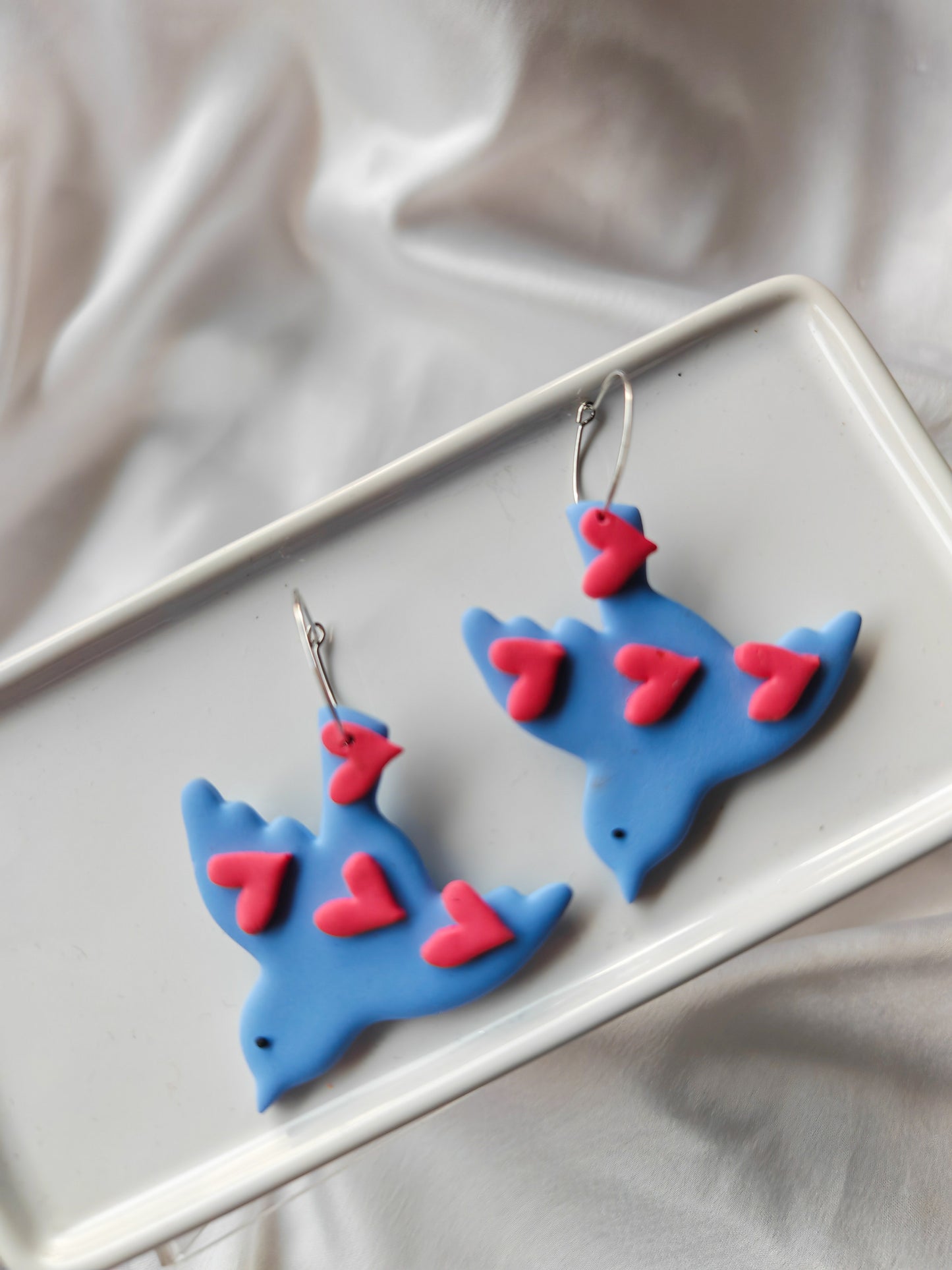 Love bird earrings