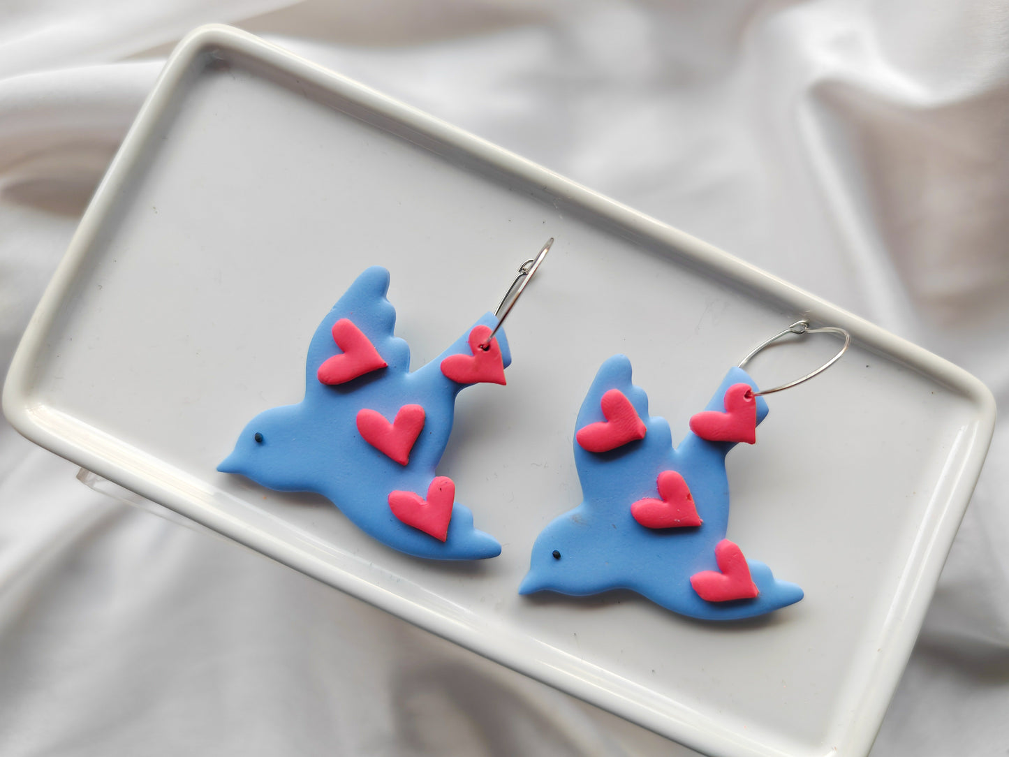 Love bird earrings