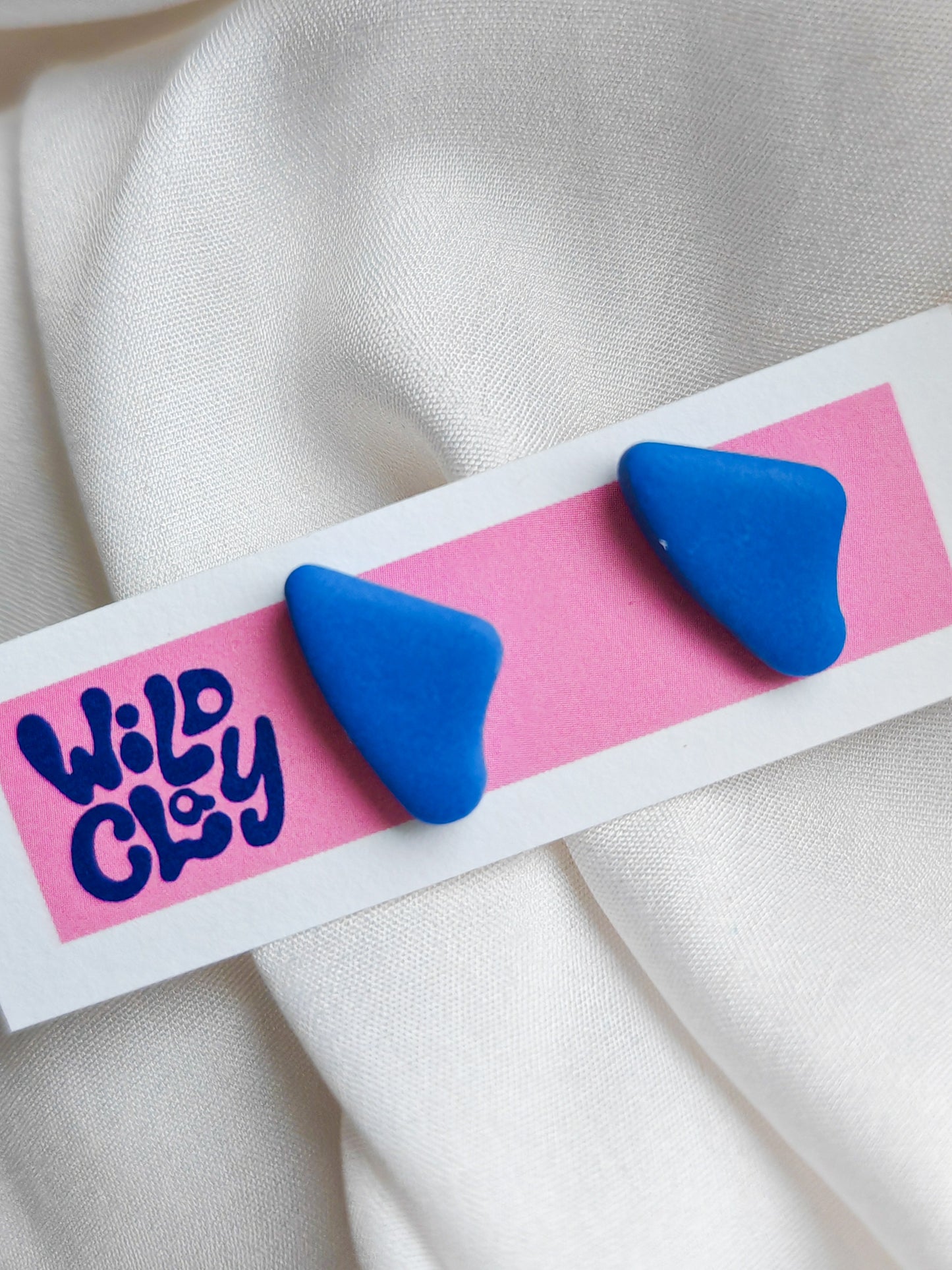 Abstract studs in blue