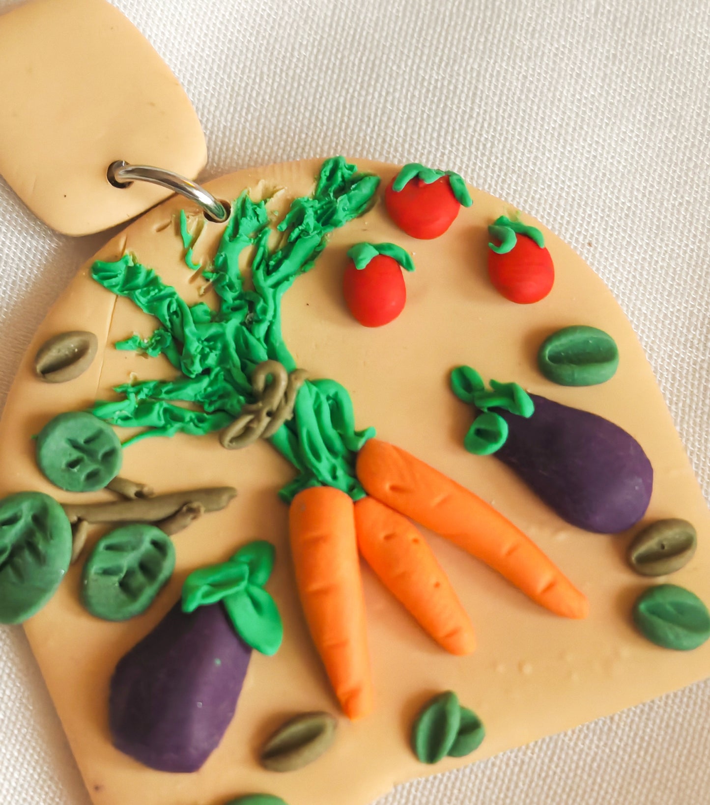 Veg patch earrings