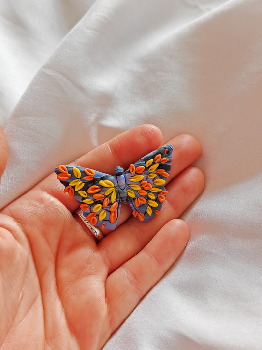 Butterfly hair clip
