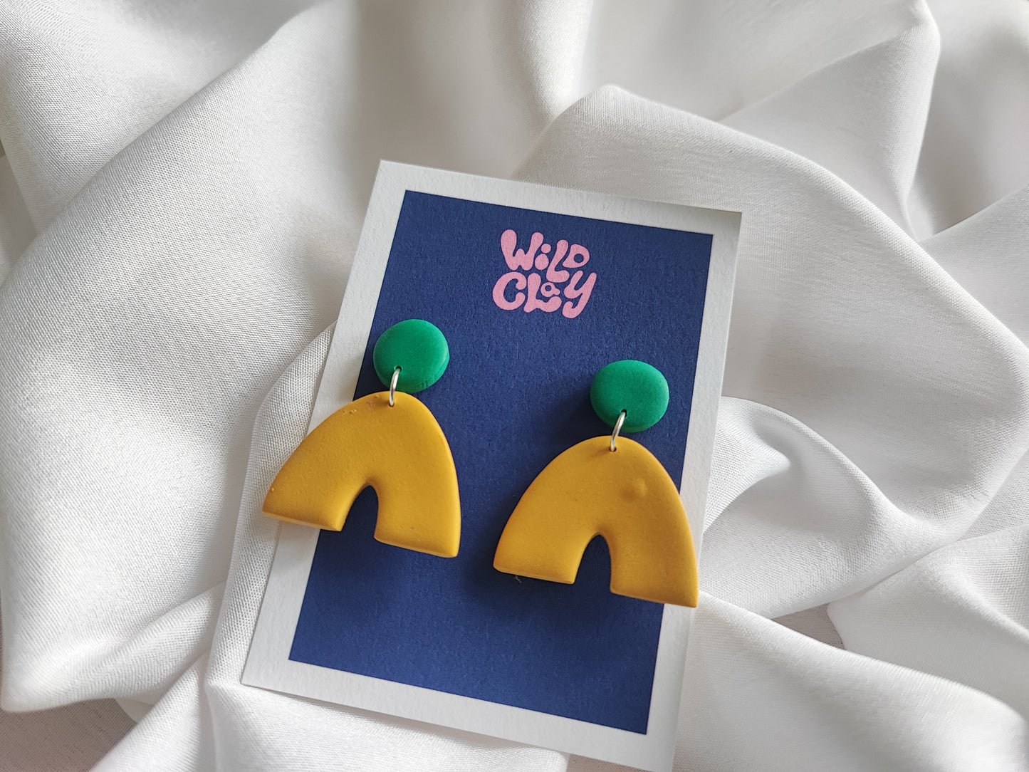 Retro Rainbow Arch Earrings