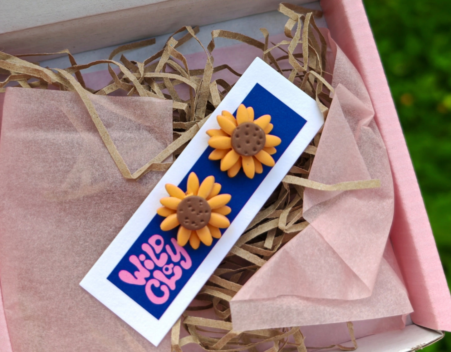 Sunflower Stud Earrings