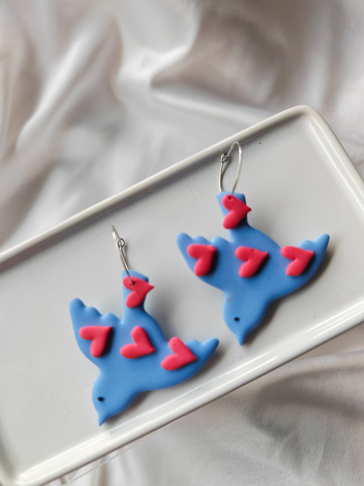 Love bird earrings