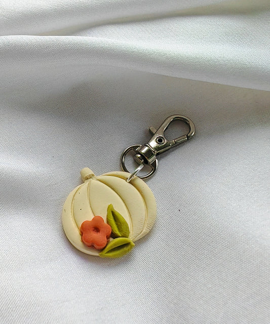 Pumpkin keychain