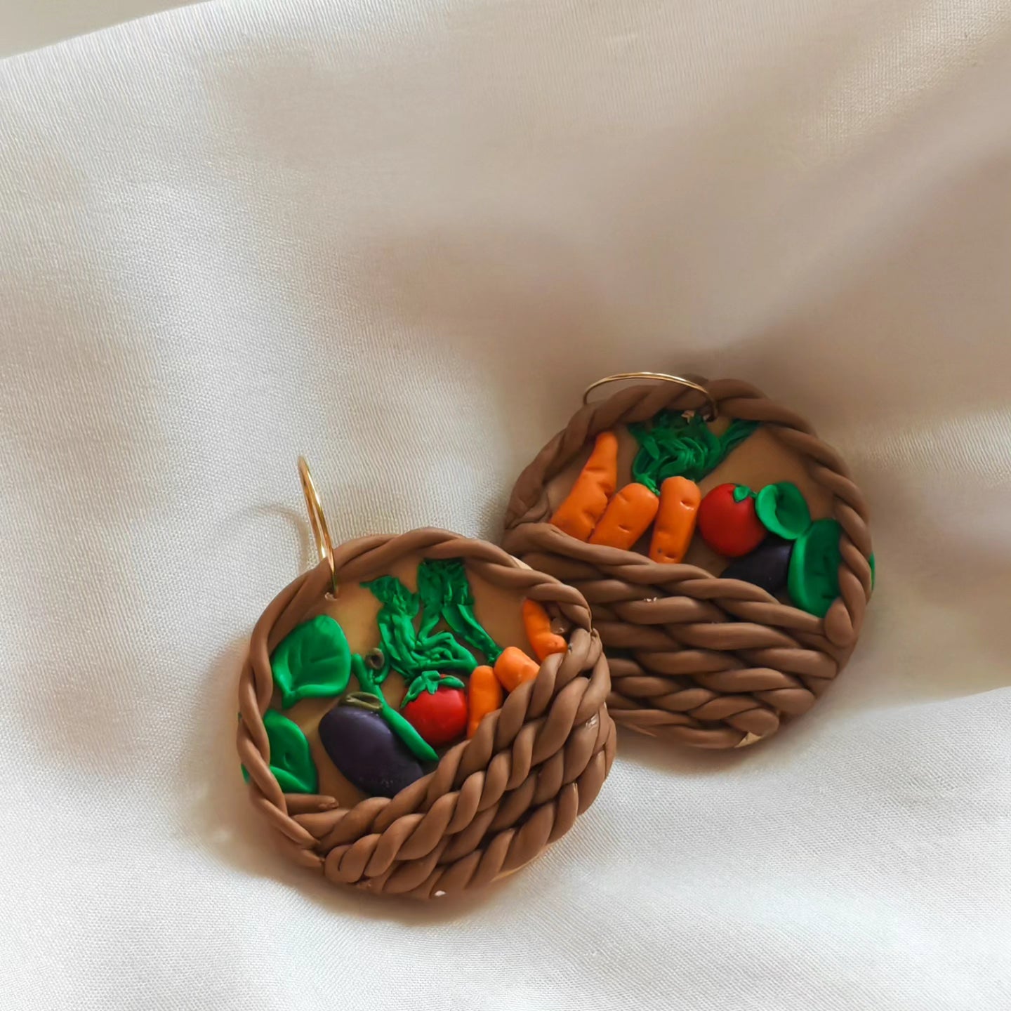 Veg basket hoops