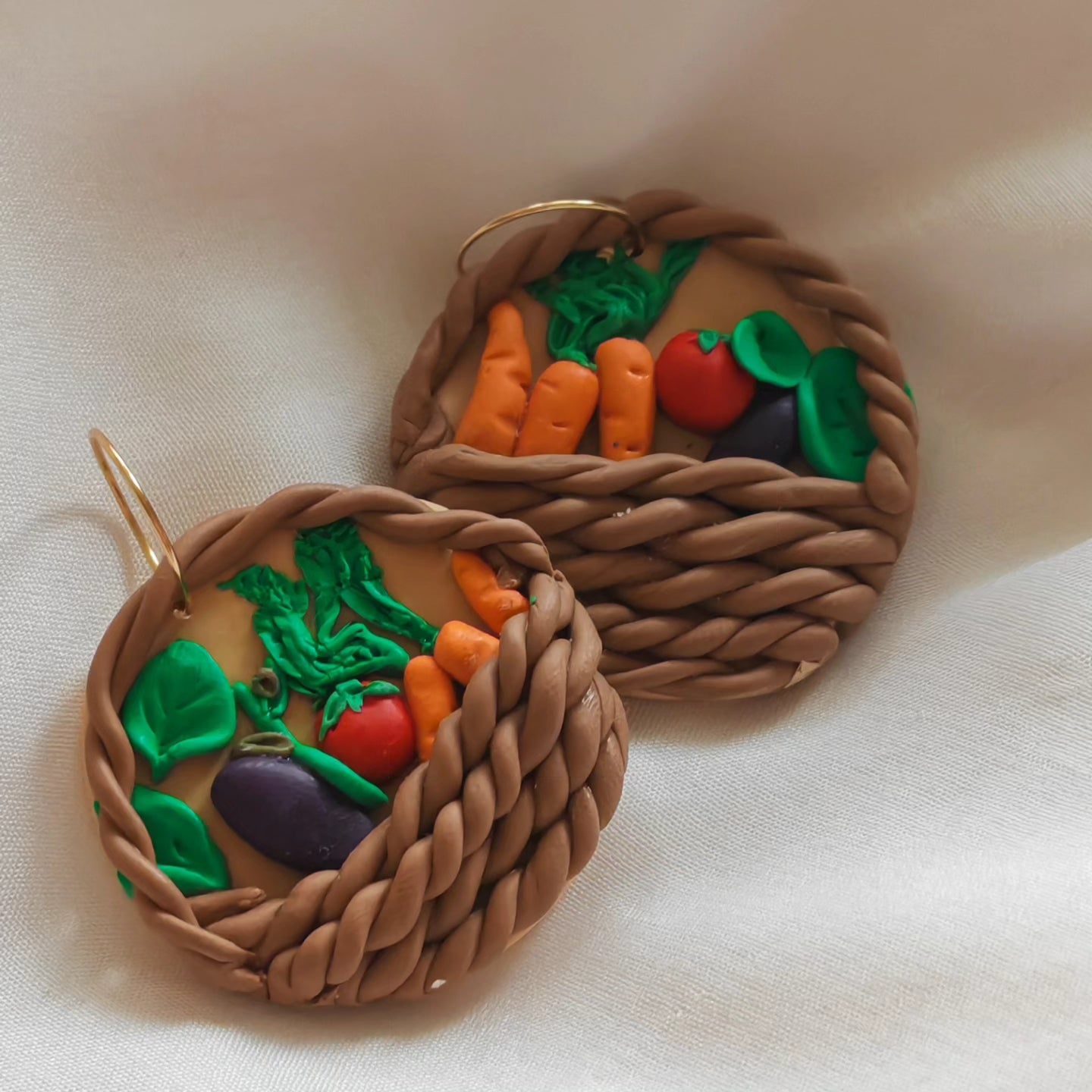 Veg basket hoops