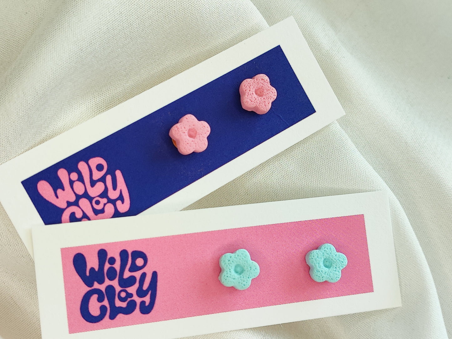 Pastel Flower Studs