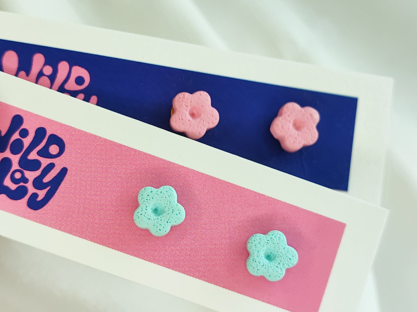 Pastel Flower Studs